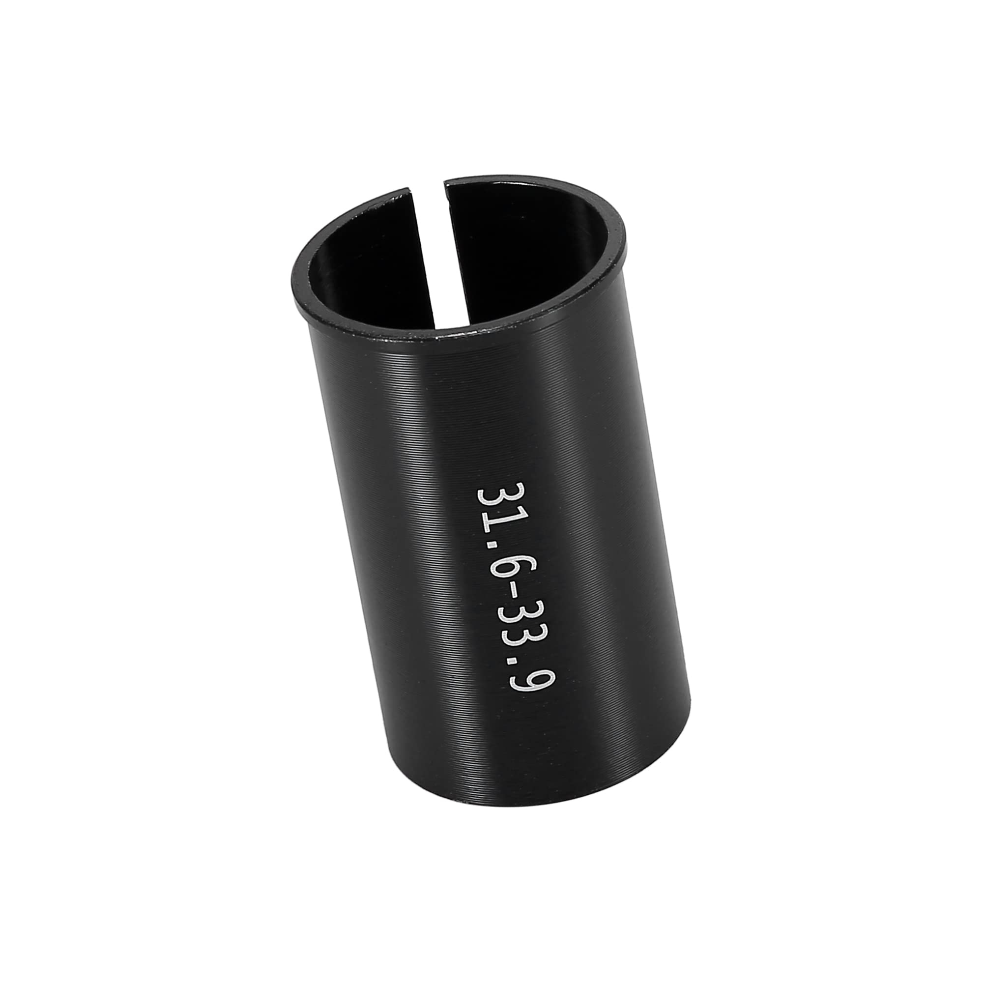 A ABSOPRO Bike Seat Tube 31.6 to 33.9mm Bike Seat Post Tube Adapter Sleeve