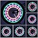 OUTAD LED Bike Wheel Lights, Waterproof Ultra Bright Bicycle Rim Lights, Wheel Spoke Decorations - 32 Different Patterns Change - Colorful Bike Tire Accessories - 1 Piece