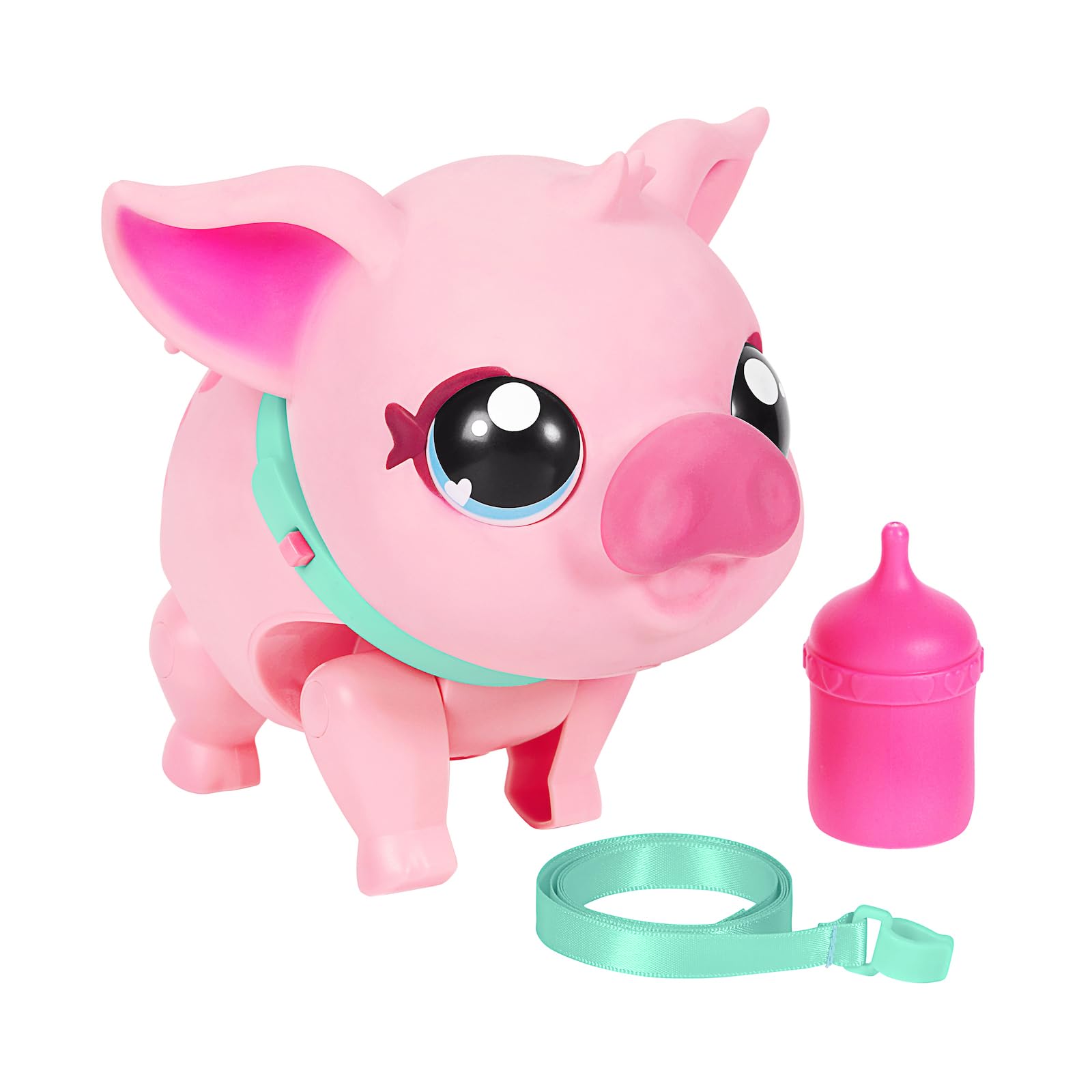 Photo 1 of Little Live Pets My Pet Piggly The Toy Pig, Interactive Walking Pig Toy with 25+ Sounds and Detachable Leash, Pigs Toys for Kids of Ages 5+