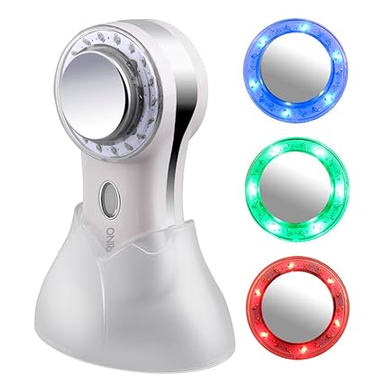 ARINO Kosmetisches Ultraschallgerät Schönheitsgerät Tragbare Gesicht Massagegeräte Verjüngen, Hautverjüngung durch ION und Ph