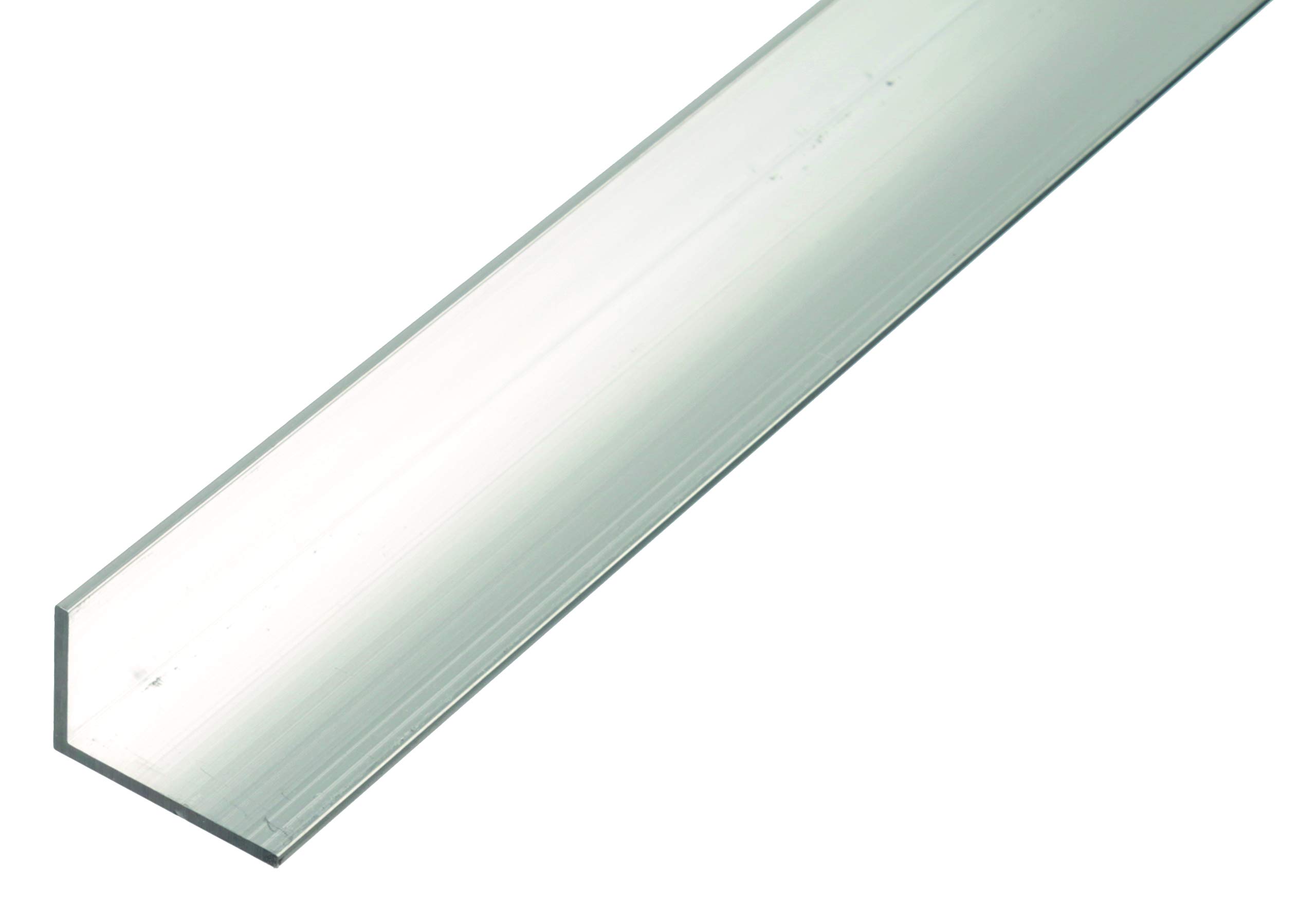 Corner Profile Aluminium 1000 x 30 x 20 mm blankes Aluminium