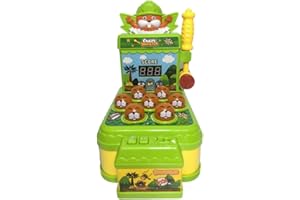 Outanaya Whack-mole Toy Fun Boy Girl Beating Toy Interactive Hammer Pounding Game for Boys and Girls