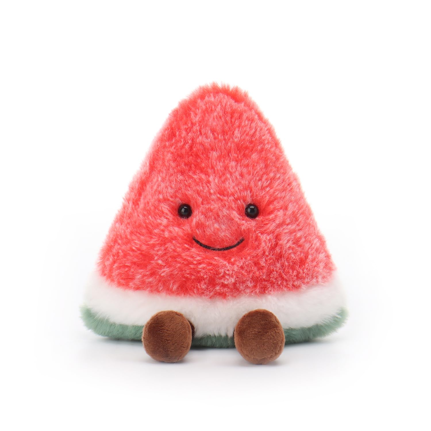 Apricot Lamb Stuffed toy Fresh Watermelon, Soft Toys Plush Fruit Cuddly Perfect for Child