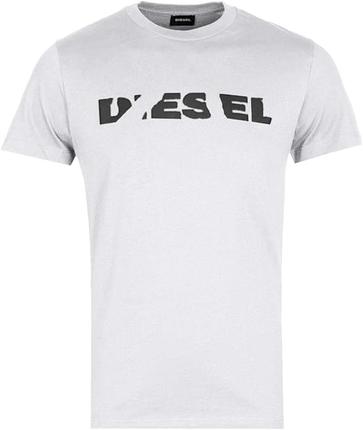 Amazon Co Jp Diesel ディーゼル 半袖tシャツ メンズ T Diego Brok 00stxq R091b 100 ホワイト Mサイズ 服 ファッション小物