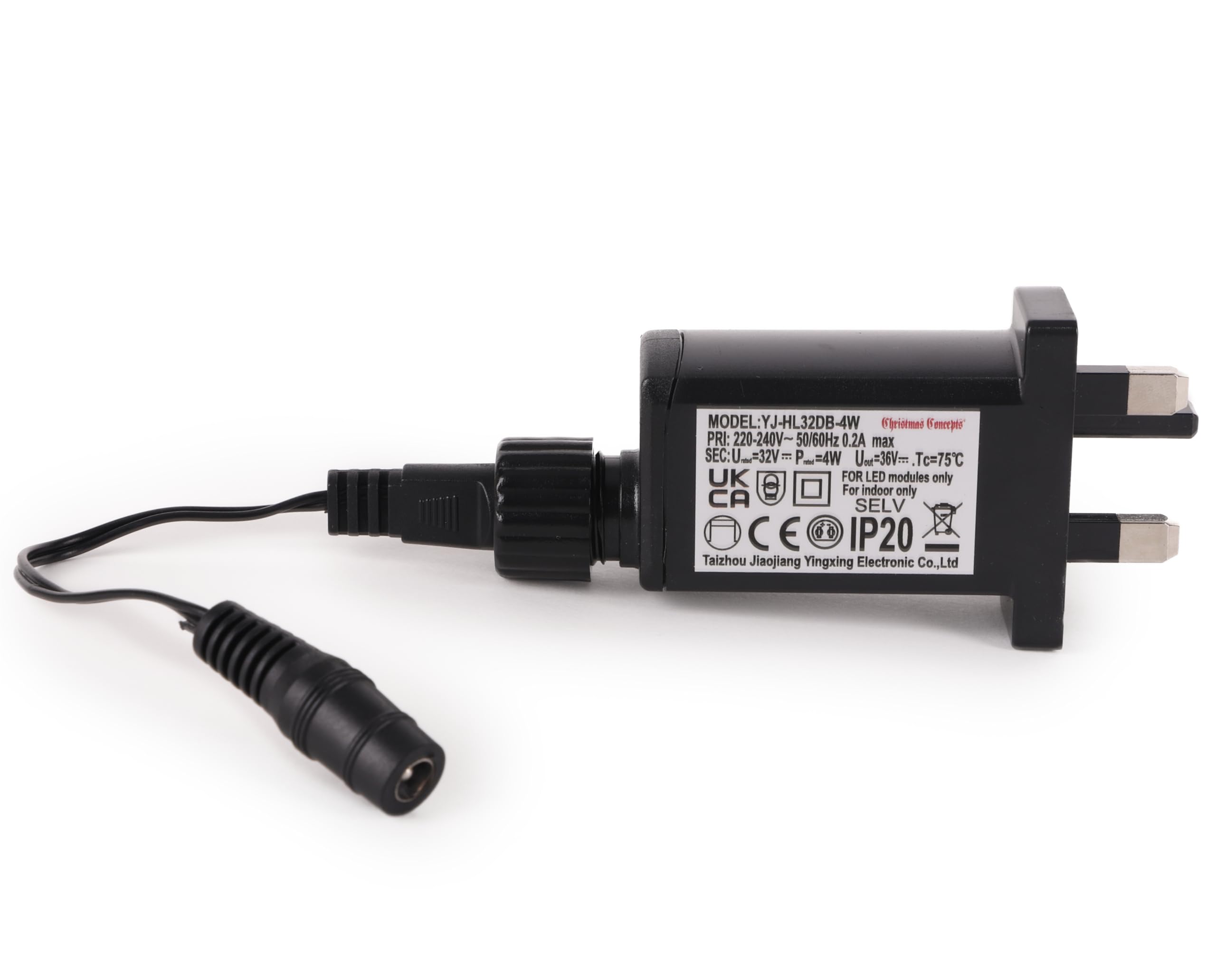 Christmas Concepts® 32V 4W Adaptor IP20 - Suitable For Christmas Lights & Decorations