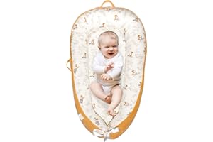 DORA MOMOKO Loungers Cover for Newborn Lounger Baby Bed Cover for Co Sleeping Breathable Portable Sleeping Bed Cover for Newborn