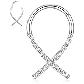 16G Septum Ring Daith Earring 316L Surgical Steel Rook Tragus Helix Conch Piercing Jewelry Cartilage Hoop Earring 8mm 10mm for Women Men