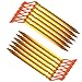 Aszune 12 Pack Tent Stakes 7075 Aluminum Tent Peg with Reflective Pull Cords for Outdoor Camping