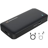 NearStream CCD10 HDMI Capture Card for PS5, PS4, Xbox, Switch, DSLR Camera | 1080p60 USB-C 3.0 Capture, 4K60, 1440p120 or 1080p240 Passthrough, Dual 3.5mm Audio Ports, Windows/Mac/Linux Support