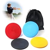 Baseball Swing Trainer Swing Disk, 7 Inch Baseball Softball Hitting Aid for Batting Mechanics Swing Analysis, Lightweight Durable Baseball Swing Practice Training Equipment