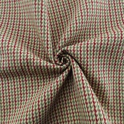 Amazon Com Red Multi Houndstooth Twill Plaid Home Decorating