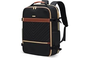 FLYRAIN Travel Backpack for Women Men, Flight Approved Carry On Backpack, Personal Item Bag Travel Bag Fit 17Inch Laptop