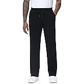 SEVEGO Tall Mens 34"/36"/38" Inseam Fleece Lined Winter Sweatpants Zipper Pocket Warm Extra Long Joggers Workout Pants
