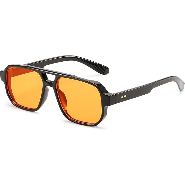 Amazon.com: TOSGMLOUS Rectangle Sunglasses for Women Men  display picture 1