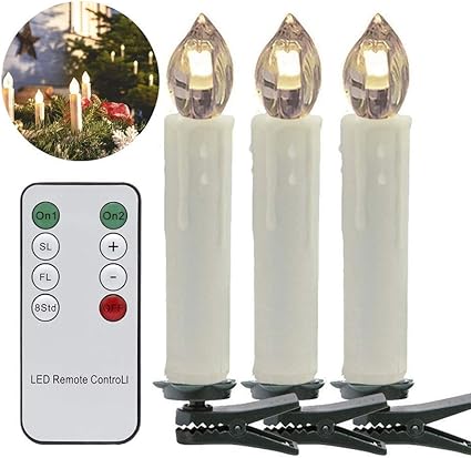 Immagini Di Natale Anni 30.Xxx Tarin Candele Natalizie Anni 30 Candele Natalizie Candele Natalizie Con Telecomando Cordless Led Mini Candele Per Albero Di Natale Dimmerabili Bianco Caldo Amazon It Casa E Cucina