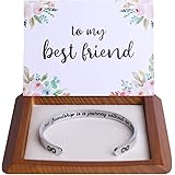 Hidden Message Bracelet -Great Friend Gifts, Friendship Jewelry, Come with Gift Box & Cute Card, Perfect Gifts for Birthday,