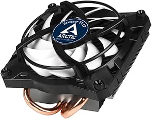 ARCTIC Freezer 11 LP - 100 Watts Intel CPU Cooler for Slim PC Cases, Ultra Quiet 100 mm PWM Fan, pre-Applied MX-4 Thermal Compound