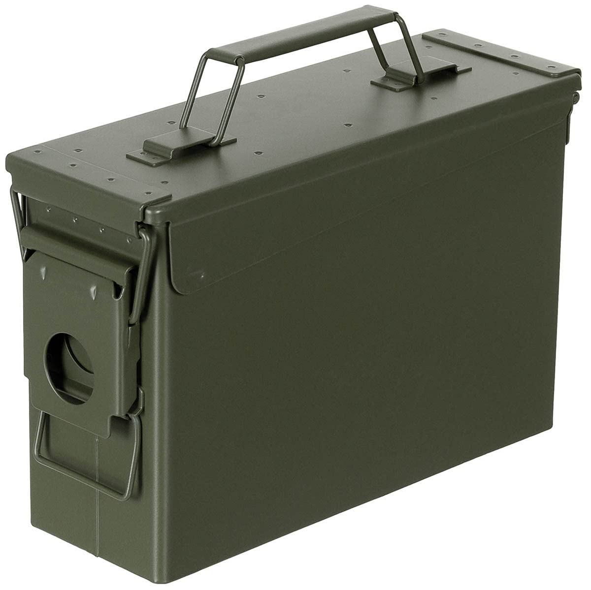 MFH Ammo Box, Cal. 30 M19A1, Metal, 1 Person, Rectangular, All Seasons, Comfort, Outdoor Enthusiasts