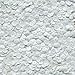 5mm Cup Facet Round Sequin Paillettes Opaque Glossy Bridal Snow White Made in USA