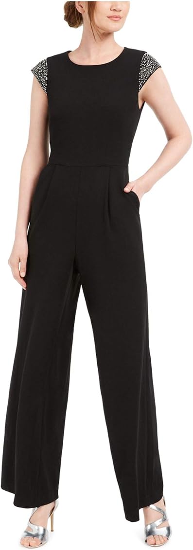 calvin klein cap sleeve jumpsuit
