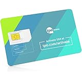 TPO Mobile GSM SIM card &ndash; No contract, no activation fee, TRI-SIM card, Nationwide 4G LTE coverage