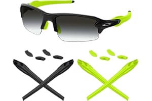 Mryok Replacement Earsocks Nosepieces Kits for Oakley Flak 2.0 OO9295 / 2.0 XL OO9188 - Options