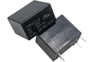 YEGAFE 2Pcs T77V1D10-12 10A 12V SPST 4Pins General Purpose Relay
