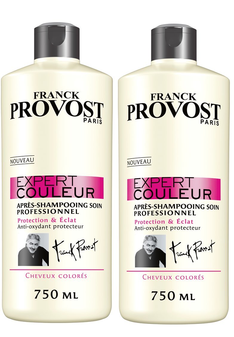 FRANCK PROVOST EXPERT COULEUR Professional Protection & Radiance Conditioner 750 ml - Pack of 2