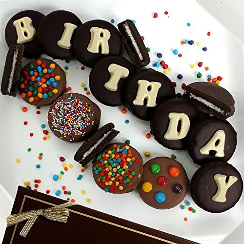 Birthday Belgian Chocolate-Covered Oreo Cookies (14 pc.)