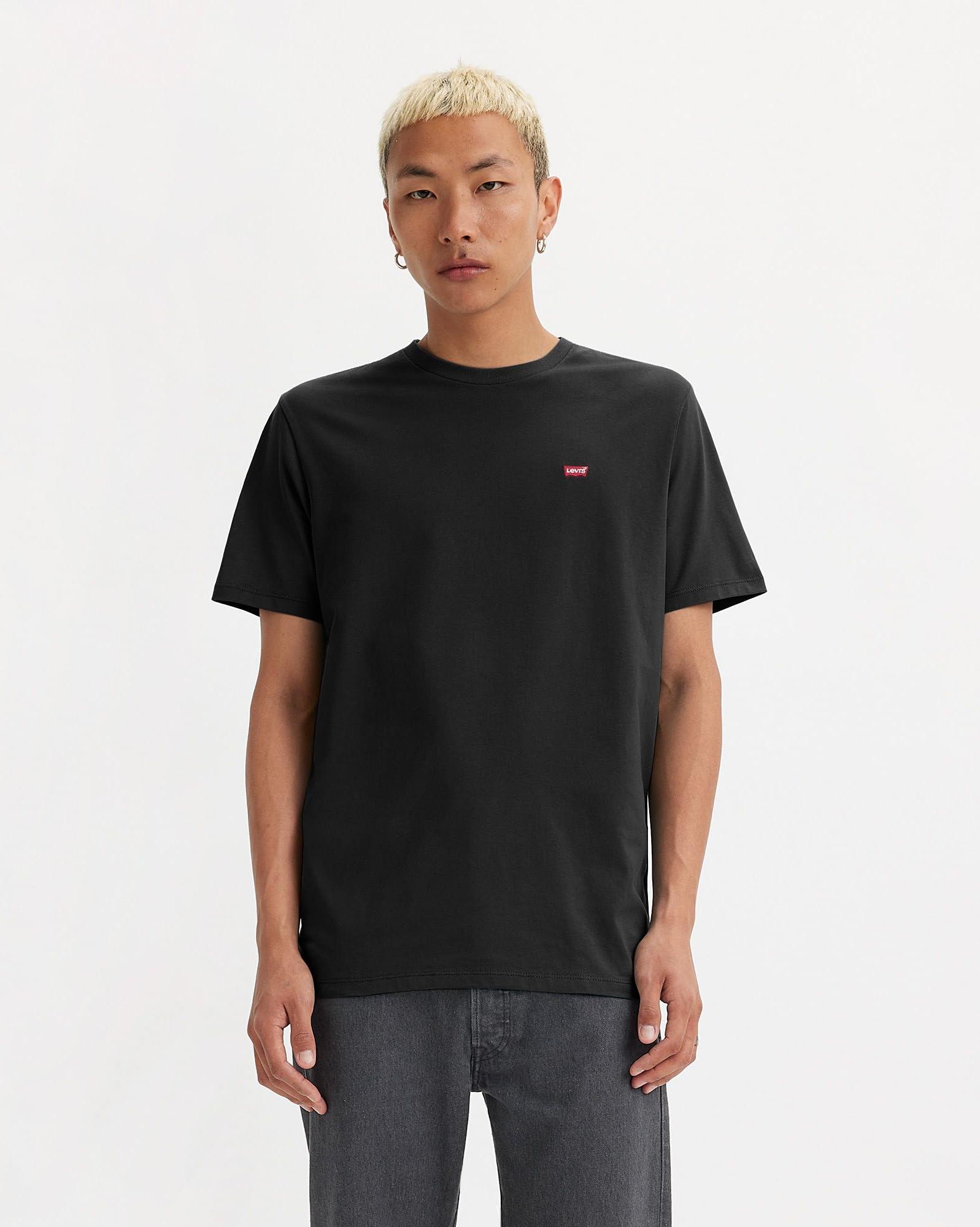 Levi's Herren Ss Original Housemark Tee T-Shirt,Stonewashed Black,S 2