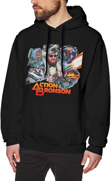 Amazon Com Lilianr Action Bronson Men S Hoodies Hoodie Black Clothing
