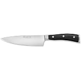 W&Uuml;STHOF Classic IKON 6" Chef's Knife, Black