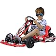 Go Kart for Kids, 36V Electric Go Kart, Pedal Go Kart, Ride on Car, 16 MPH Drift Kart with 350W Motor, Drift/Sport Mode, 4 Adjustable Length