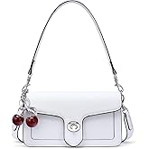 Lexiyat Purses for Women Trendy Crossbody Bags Leather Designer Handbags Travel Shoulder Cherry Bags Charm with 2 Straps