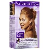 Dark &amp; Lovely Fade-Resistant Rich Conditioning Hair Color, Honey Blonde No. 378, 8 Ounce (Pack of 2)