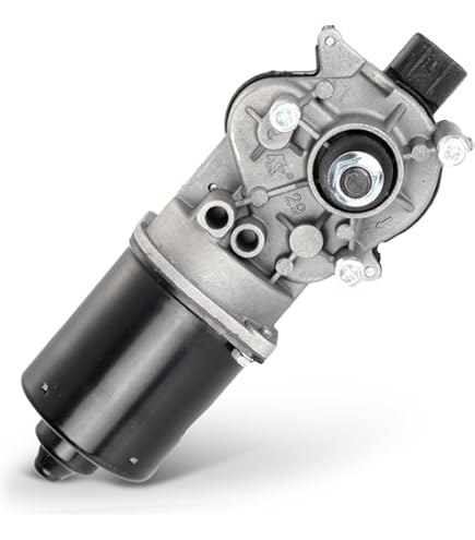 A-Premium Front Windshield Wiper Motor Compatible With Honda Accord 2003-2007 Sedan, Pilot 2005-2008 Sport Utility & Acura TL 2004-2008 Sedan, TSX 2004-2008 Sedan, MDX 2005-2006 Sport Utility, 5-Pin