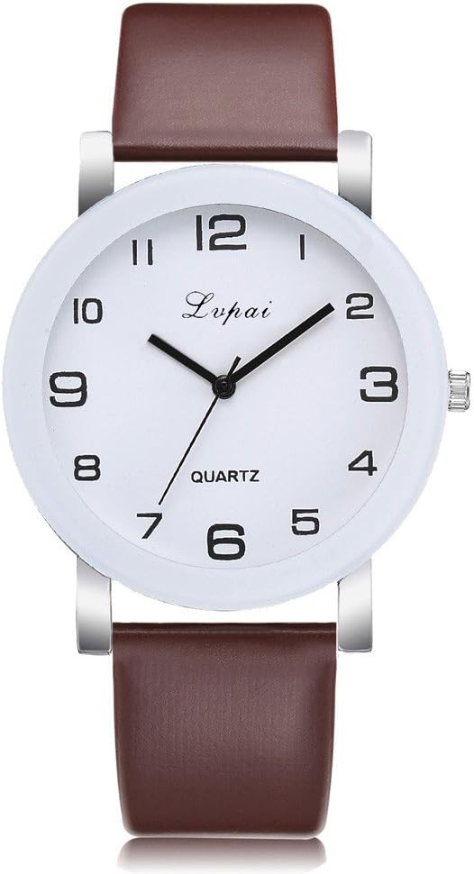 Women's Casual Quartz Leather Band Watch Analog Wrist Watch Customized Gift