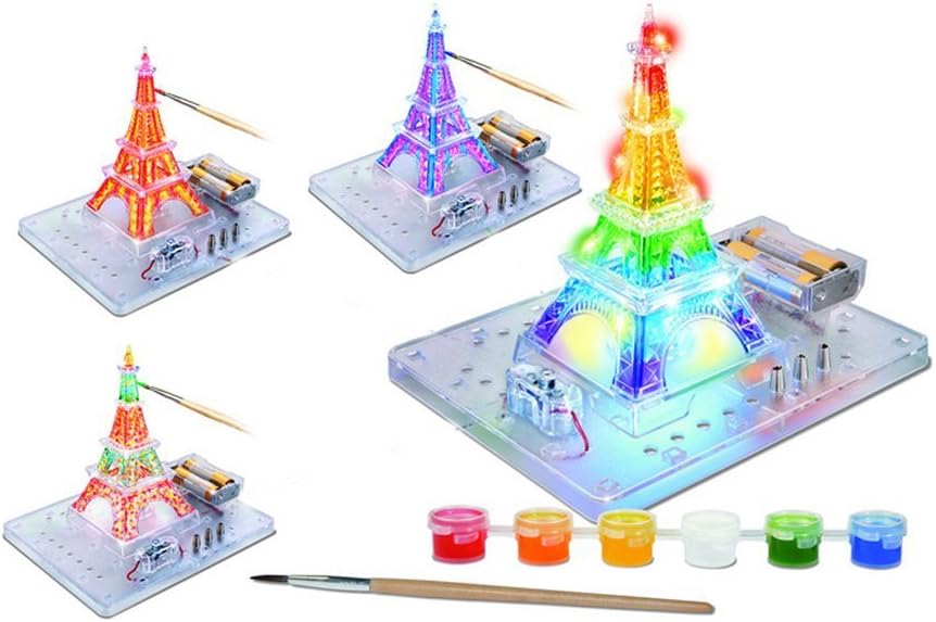 Tedcotoys School Children Activity Flashing Skyscraper