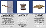 ALWAYSFIRST 4 FIXINGS Masonry Frame Fixings 7.5x82mm Box of 100 view 2