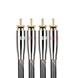 SKW Audiophiles RCA Cable 2RCA Male to 2RCA Male