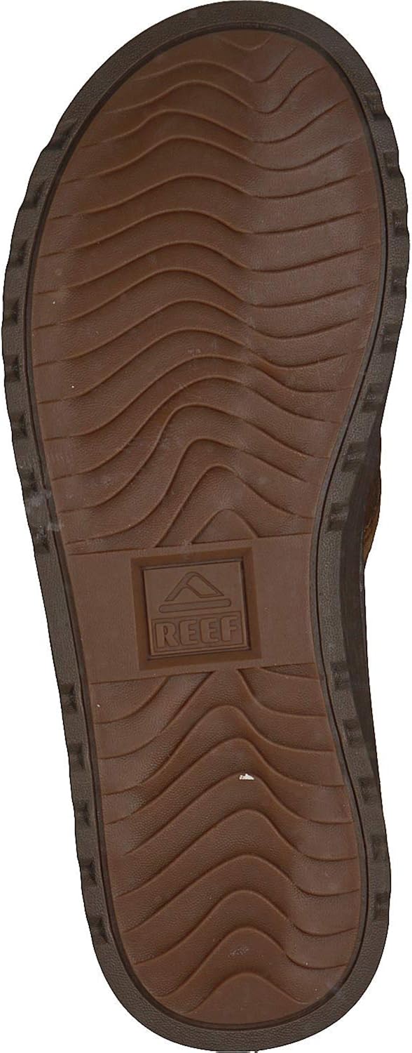 Reef Mens Sandal Voyage Lux | Premium Real Leather Flip Flops for Men With Soft Cushion Footbed | Waterproof: Shoes