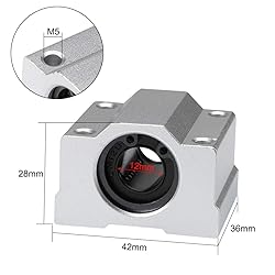 uxcell SCS12UU Linear Ball Bearing Slide Block