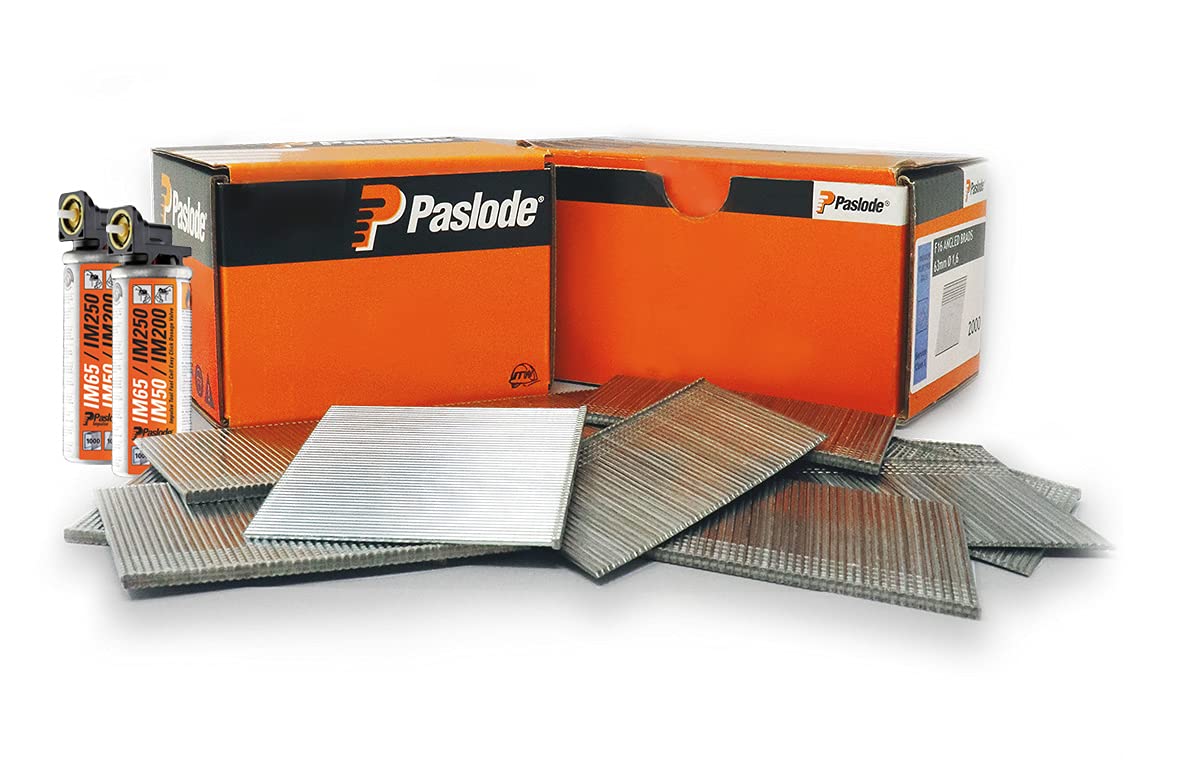 PASLODE 300270 F16 Angled Brad Galvanised Nails - 32mm - 2000