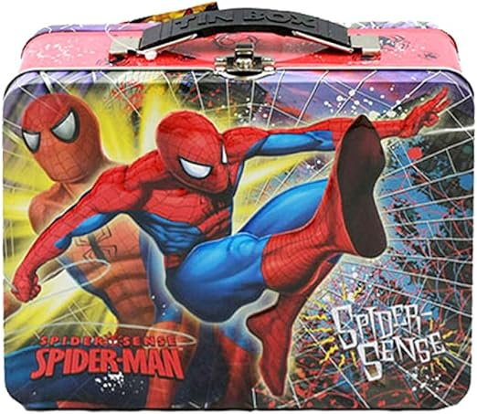 spiderman packed lunch box
