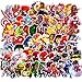 Vinyl Graffiti Stickers for Laptop(100pcs),Superhero Cartoon Stickers for Kids,Waterproof Decals for Water Bottles,Teachers,Cars,Motorcycle,Bicycle,Skateboard(Not Random)