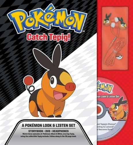 Catch Tepig! A Pokémon Look & Listen Set (Pokemon Pikachu Press)