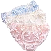 YOMORIO Cute Anime Panties Strappy Milk Silk Briefs Japanese Lingerie Multicoloured