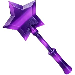 3D Printed Credit Card Wand Tap to Pay,Princess Angel Role Play Costume Accessories for Halloween Party Cosplay