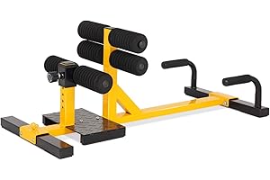 GYMAX Sissy Squat Machine, 3-in-1 Deep Sissy Squat Machine with Strap Circles & Adjustable Height, Perfect for Push-up, Sissy Squat & Abs Training, Workout Equipment for Home, Gym