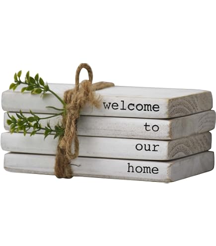 Welcome Sign Wooden Box – Farmhouse Home Decor, Freestanding Tabletop Sign For Entryway, Porch, Housewarming Gift - View #9